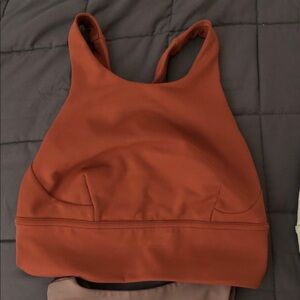 lululemon athletica Rust Sports Bra